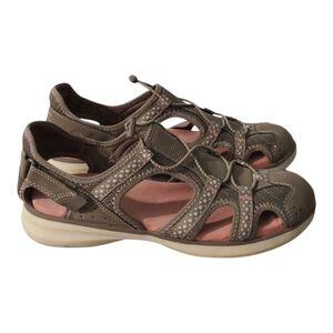 Dr. Scholl’s Cruising Sport Sandals Womens 8.5M Taupe Pink Mesh Outdoor‎